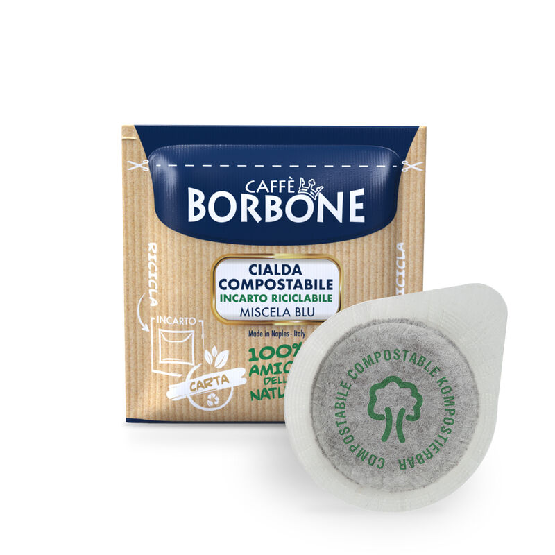 150 Blend ESE 44 mm café Borbone Mezcla AZUL