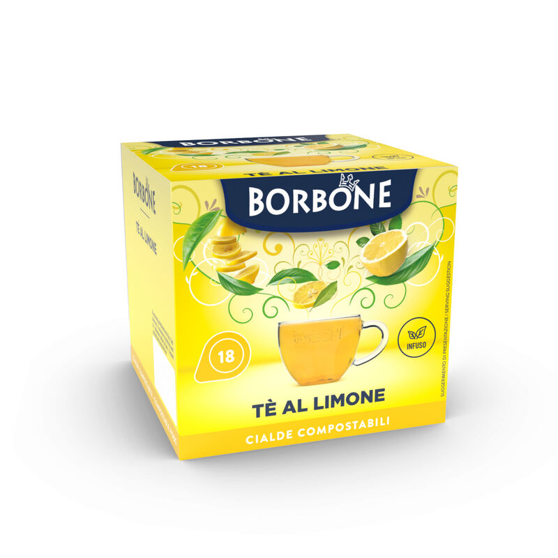 18 MONODOSIS TÉ BORBONE CON LIMÓN