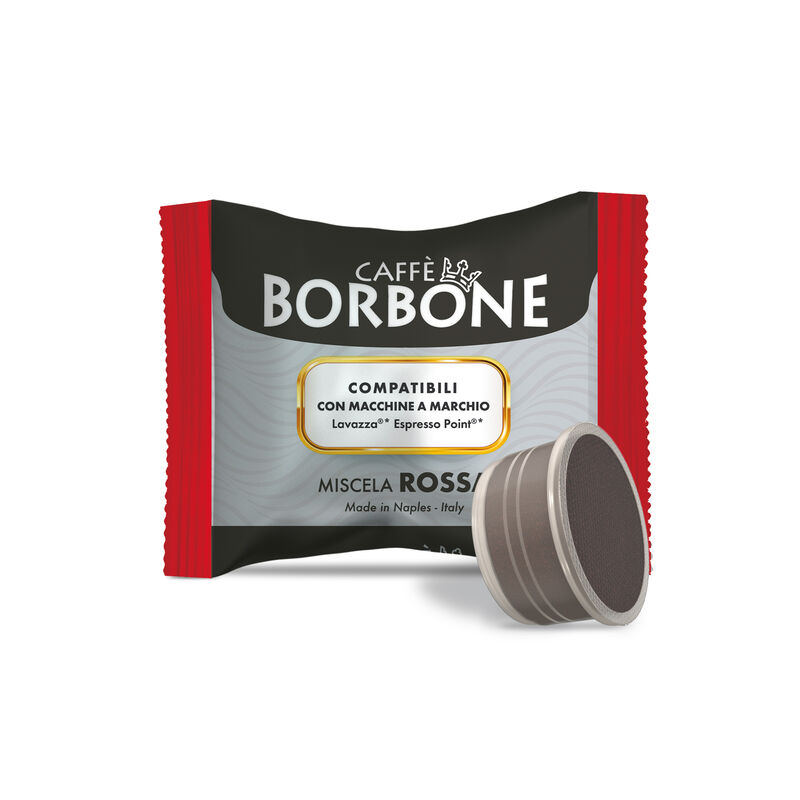 100 RED Blend Borbone Compatible Capsules